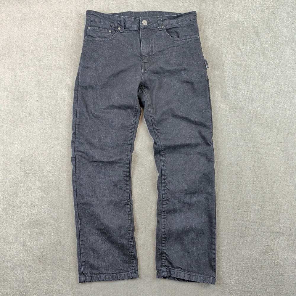 Sliders Kevlar Motorcycle Jeans Mens 30x30 Black Denim Reinforced Riding Pants